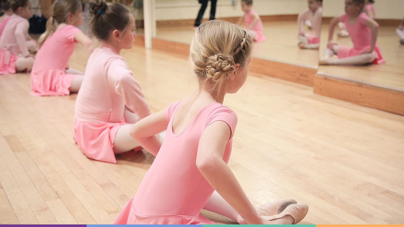Children dancing and cheering at Bricks Studio